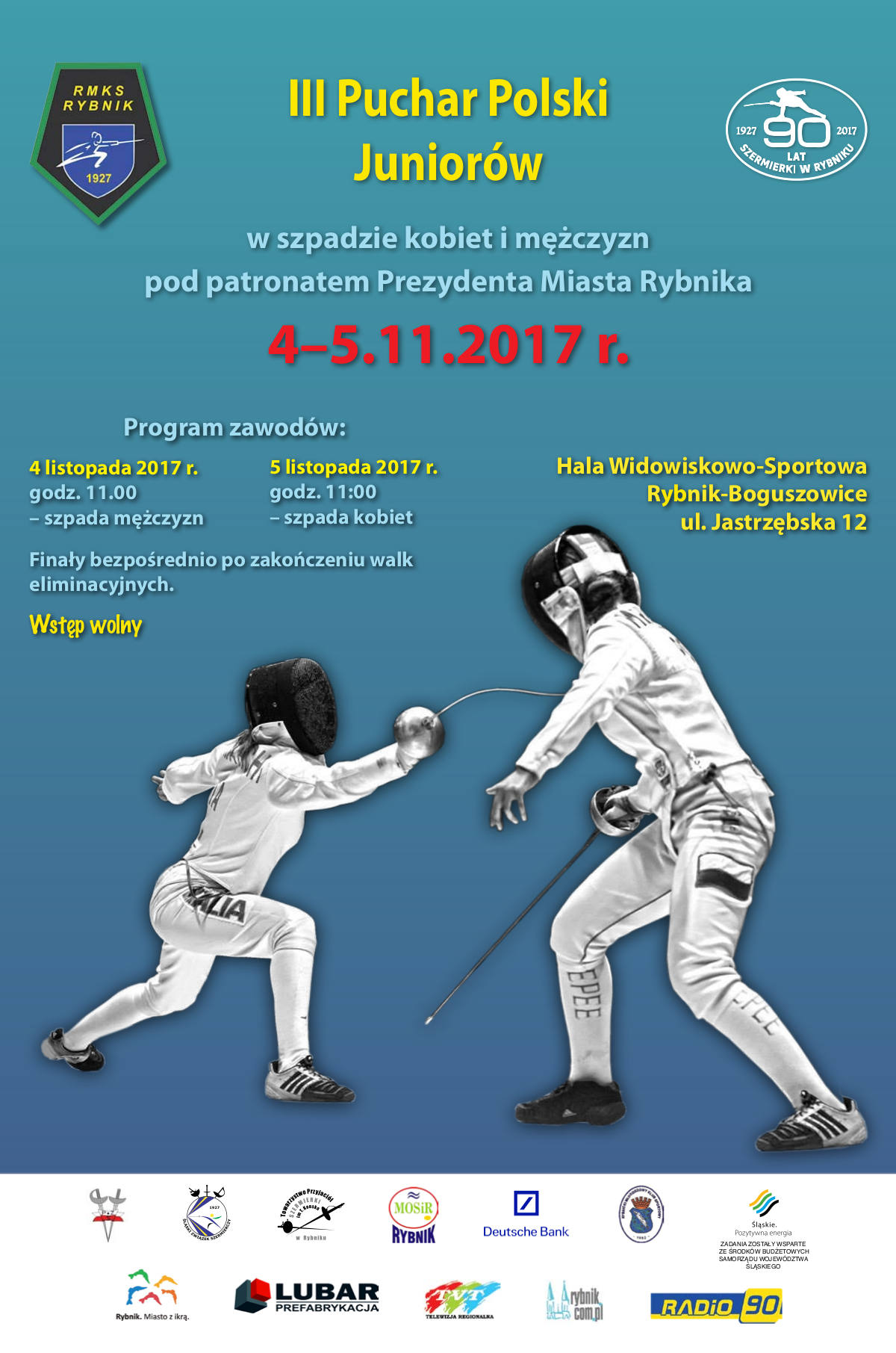 plakat 3PPJszpada Rybnik2017